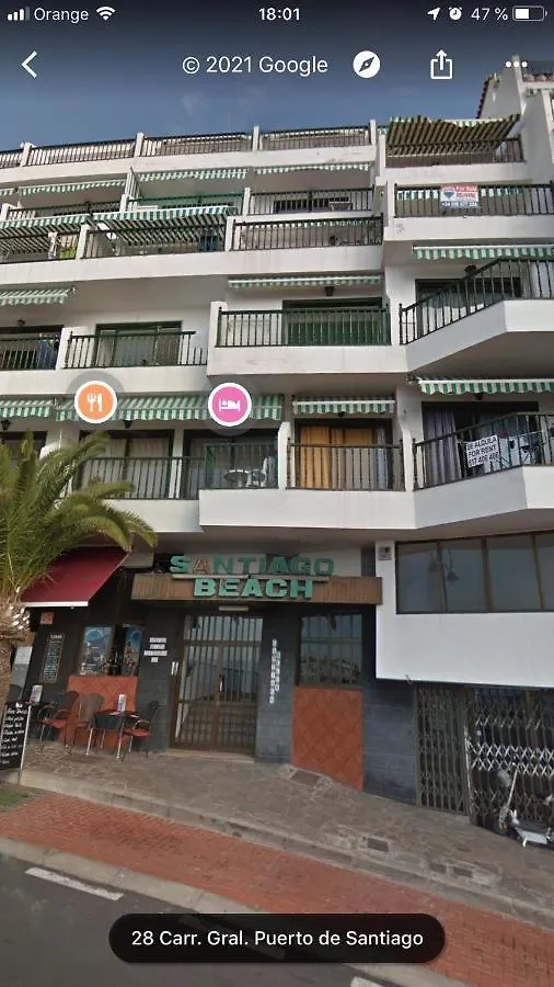 Apartment Look And Listen To The Ocean Like Never Before Puerto de Santiago  Spain